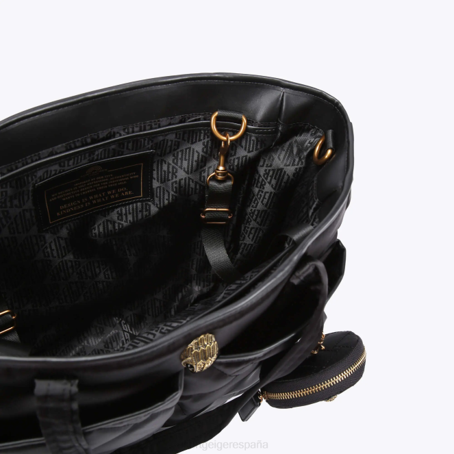 Kurt Geiger mujer bolsa de bebé londres 2LPR282 | bolsas negro